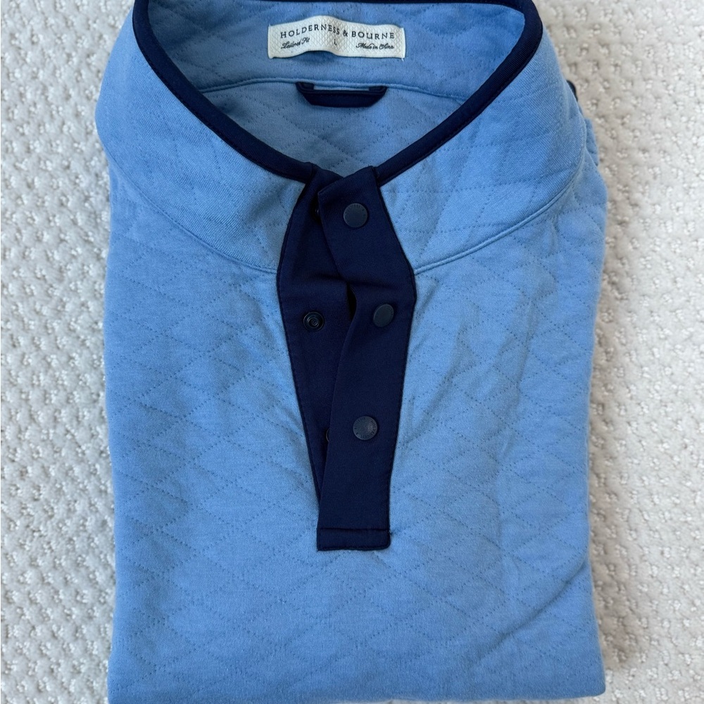 Men's Blue Pullover